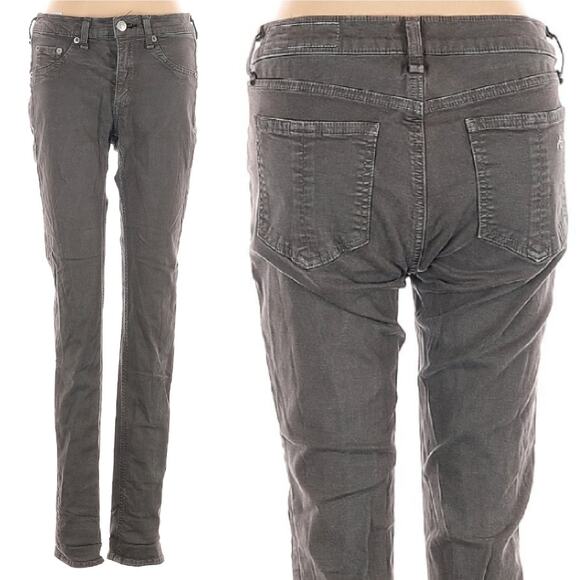 Rag & Bone Size 26 Grey Gray Skinny Jeans - Picture 1 of 3